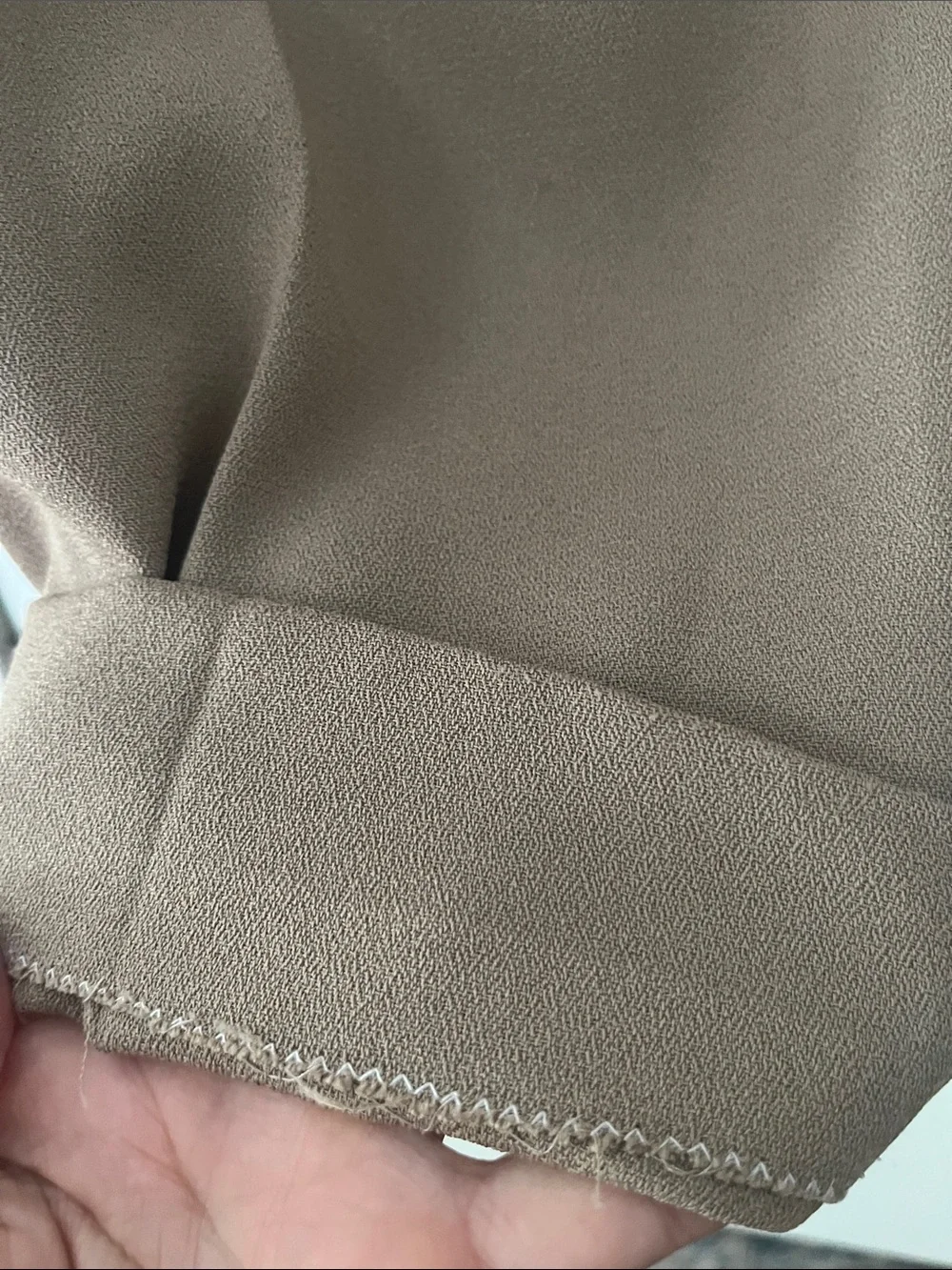 Dress Barn double pleated dress trouser Pants VTG 12 tan